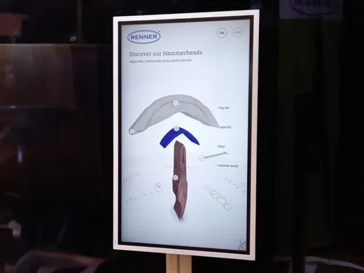 Messepräsentation für Louis Renner in Shanghai — weitere Ansicht