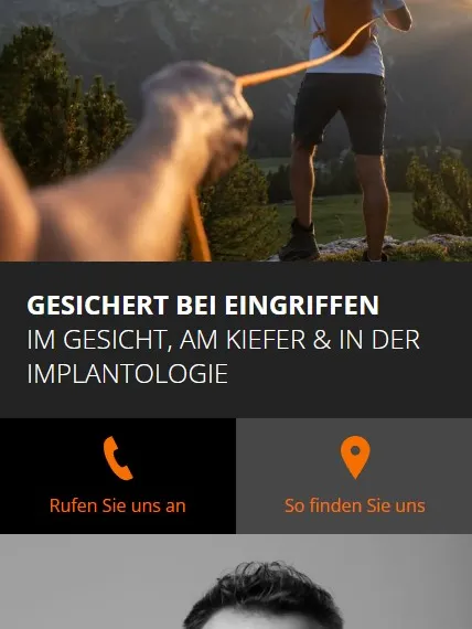 Website für ANTLITZ — Bild 2