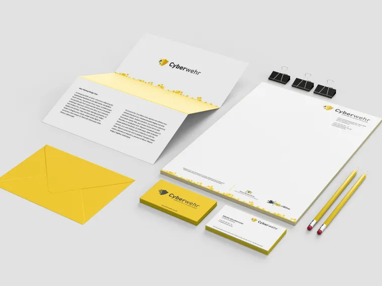 Screenshot: Corporate Design für die Cyberwehr