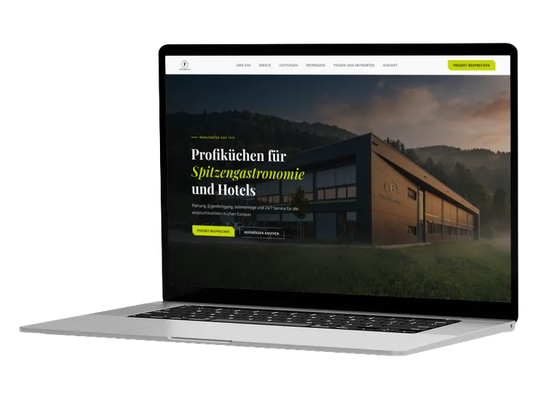 Website-Onepager für Friedmann — Bild 2