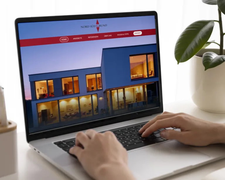 Titelmotiv: Website-Relaunch für Nord Süd Grund Immobilien: Modernes Design, bessere Nutzerführung und einfachere Pflege