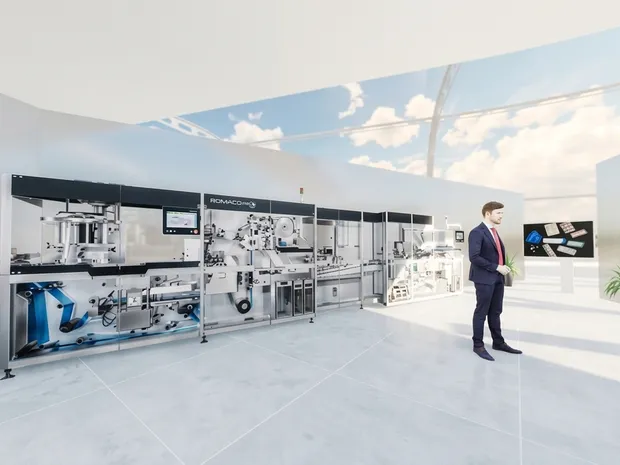 Virtueller Showroom für Romaco