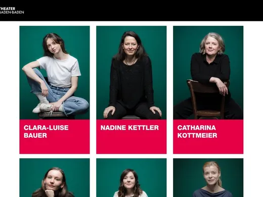 Digitaler Auftritt für das Theater Baden-Baden — weitere Ansicht