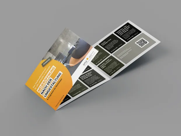 Flyer für das SMZ Karlsruhe