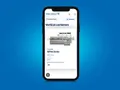 Die Website auf dem Smartphone