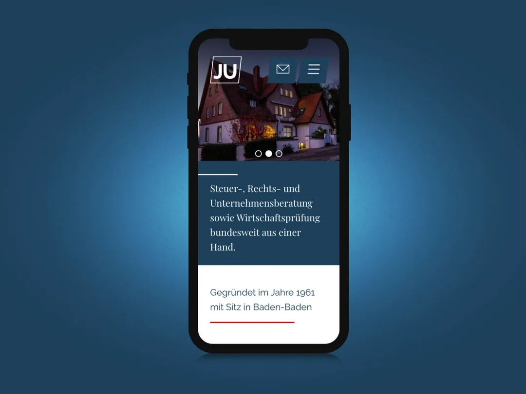 JU Steuerberatungsgesellschaft — Ansicht des Projekts