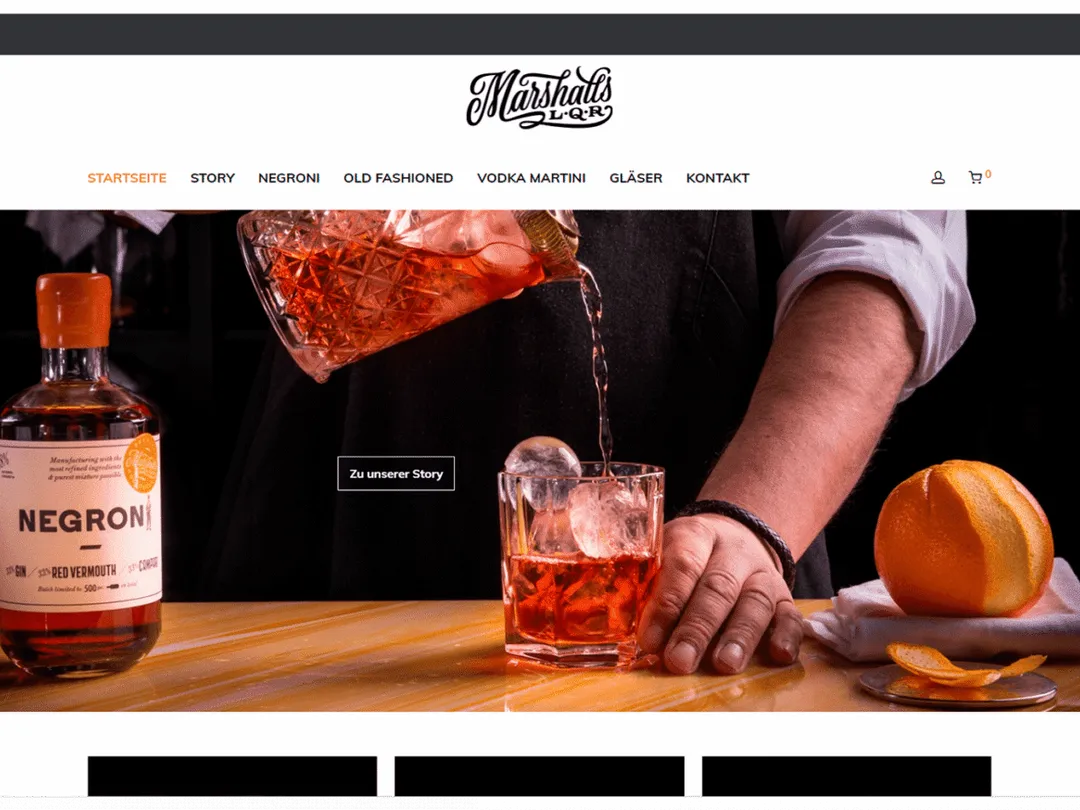 Marshalls LQR — Ansicht des Projekts