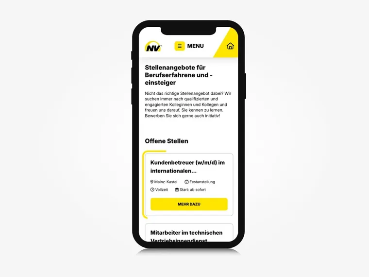 Karriere-Website für NetterVibration — Bild 1