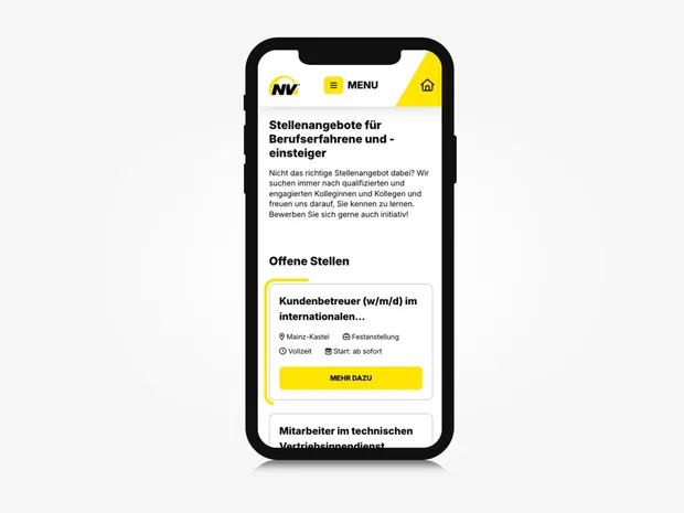 Karriere-Website für NetterVibration
