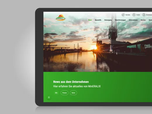 Vier TYPO3-Webseiten für Grötz — weitere Ansicht