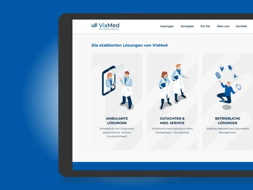 ViaMed medizinische Lösungen — weitere Ansicht