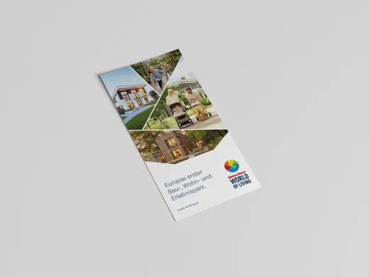 Streuflyer für WeberHaus — weitere Ansicht