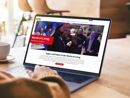 Eventplattform World of Living — weitere Ansicht