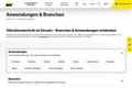 Einstieg „Anwendungen & Branchen“
