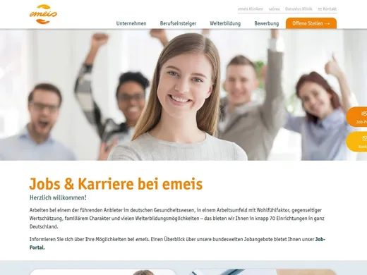 Die Karriere-Website heute