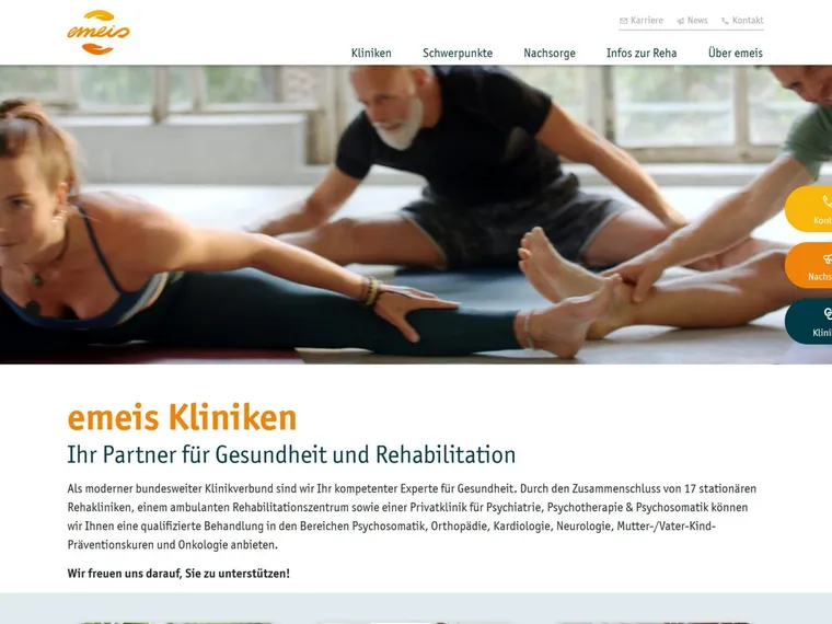 Die Landingpage heute