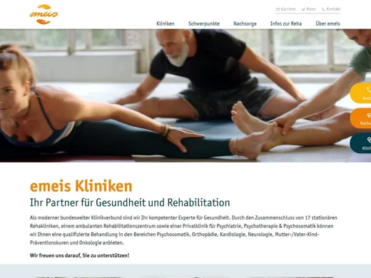Die Landingpage heute