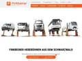 Die Startseite von finkbeiner-lifts.com