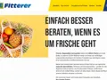 Die Startseite des Marktes