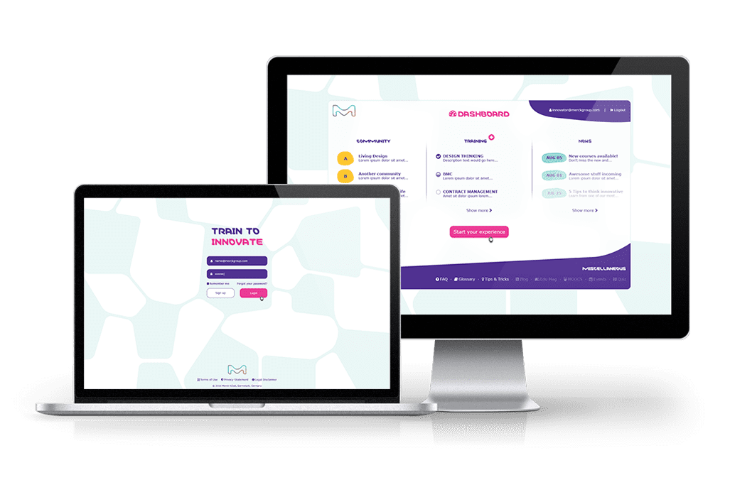 Merck E-Learning – Multimediale Online-Trainingsplattform