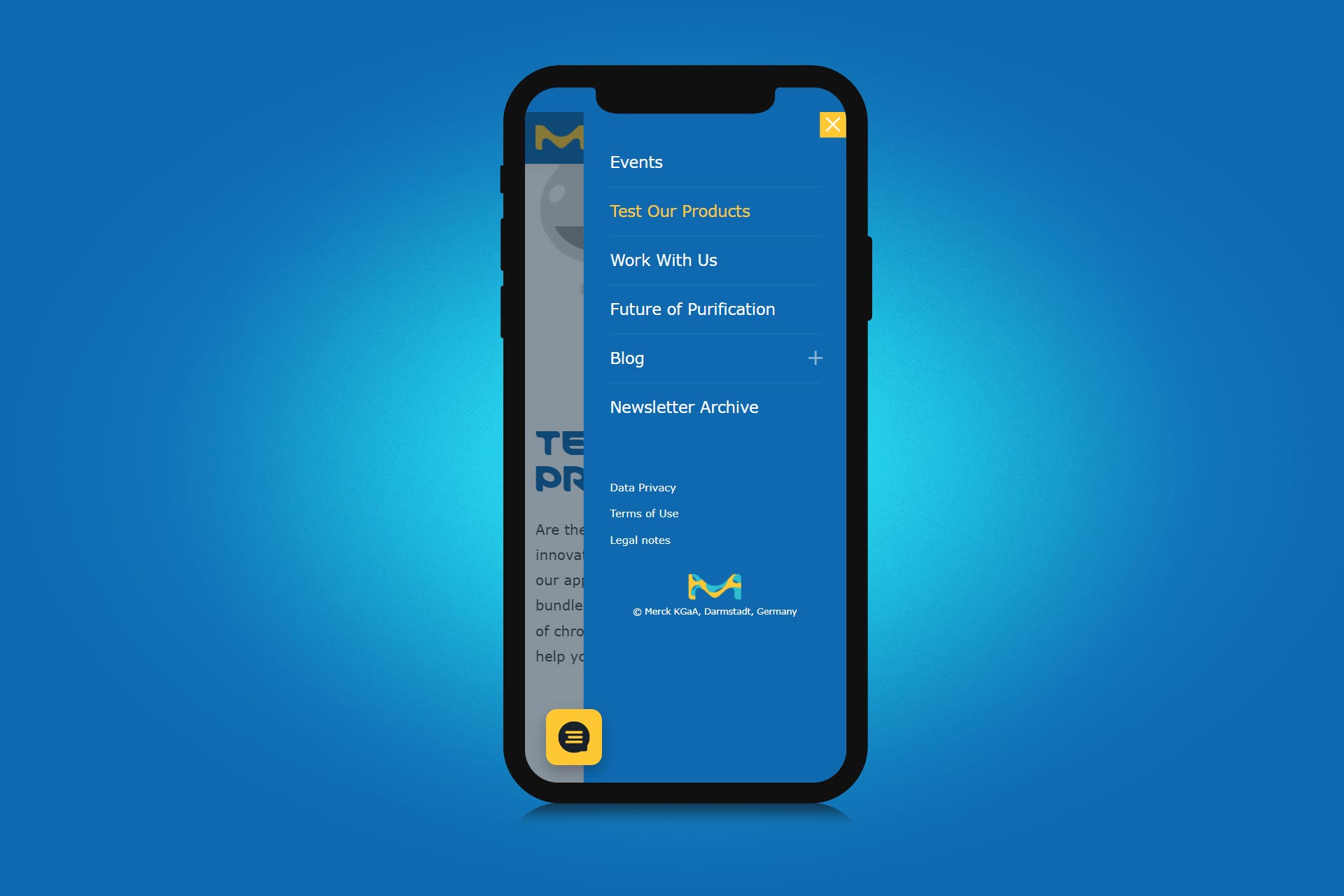 Merck ChromConnect WordPress